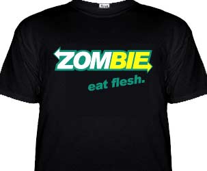 Zombie - eat flesh T-shirt